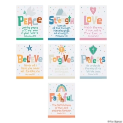 God's Promises Bible Verse Posters-7Pk